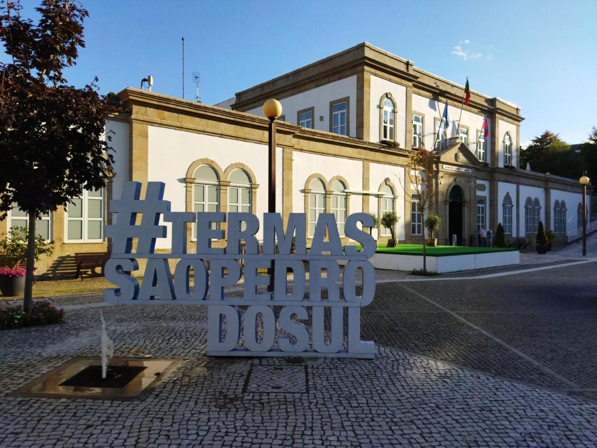 Hotel Casa Do Rio Termas de São Pedro do Sul Esterno foto